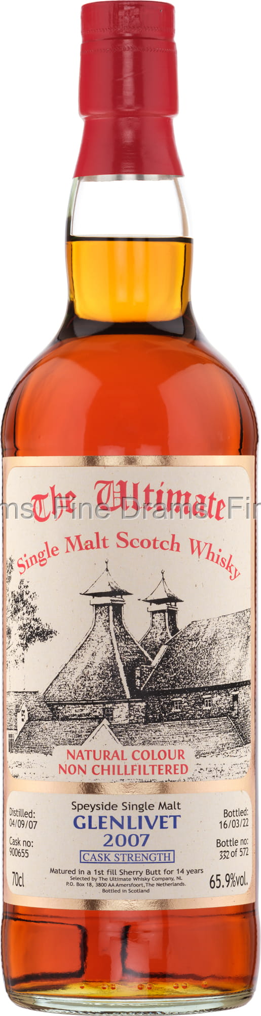 Glenlivet 14 Year Old 2007 Cask Strength (Cask #900655) - The