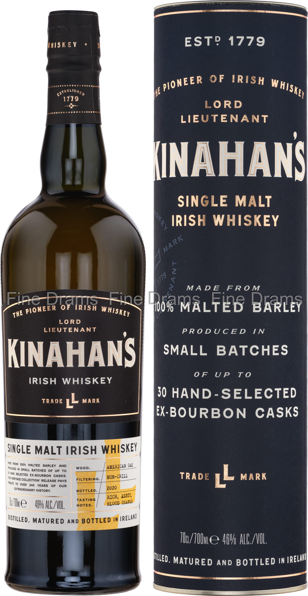 Kinahan's Single Malt Heritage Whiskey