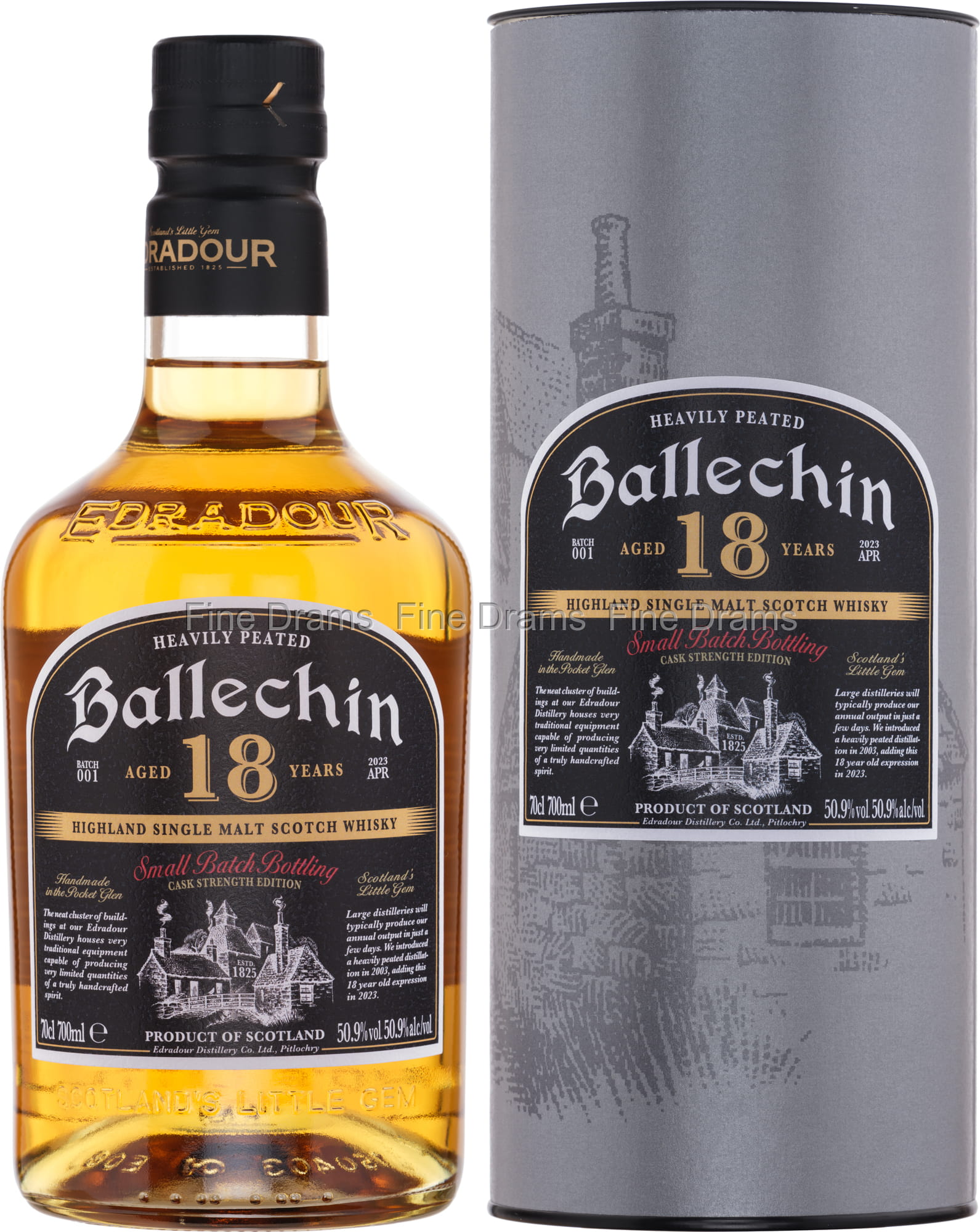 Ballechin 18 Year Old Small Batch Cask Strength (Batch 1)