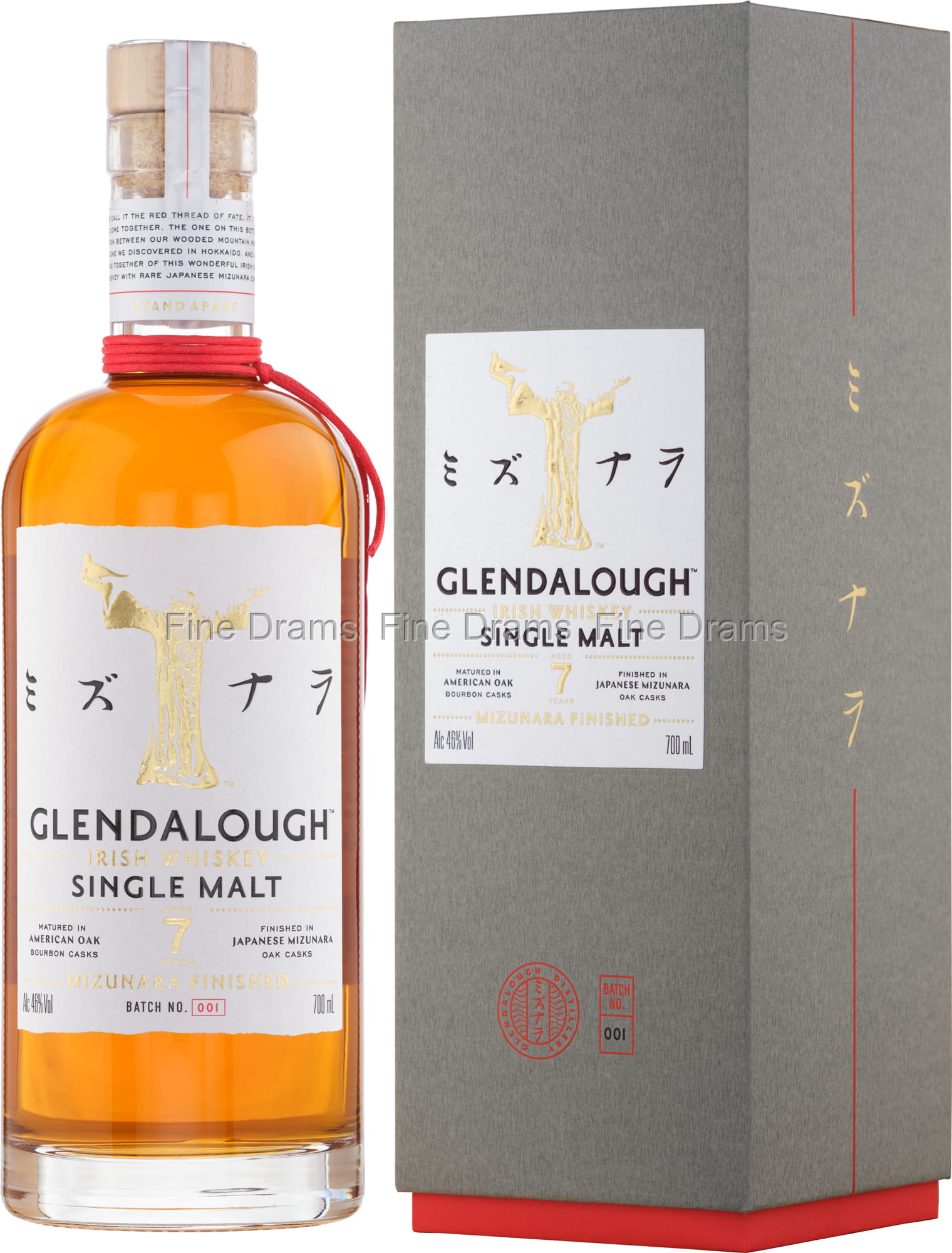 Glendalough 7 Year Old Mizunara Cask Finish Whiskey