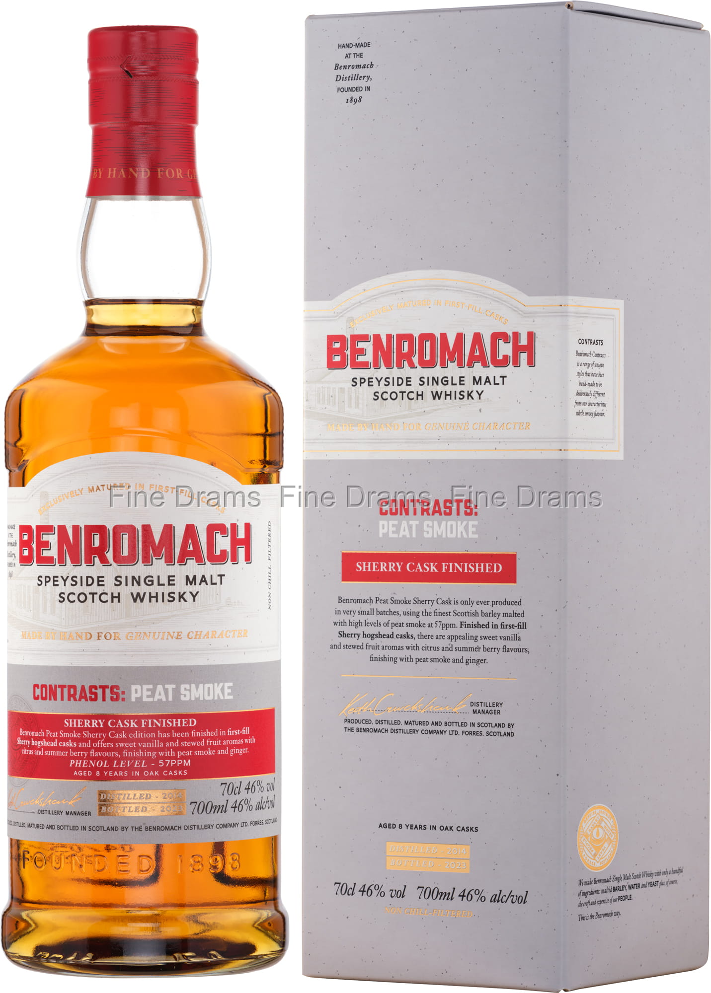 [限定商品] BENROMACH CONTRASTS 12年 スコッチウイスキー Buy The Benromach Contrasts: Triple Distilled Single Malt