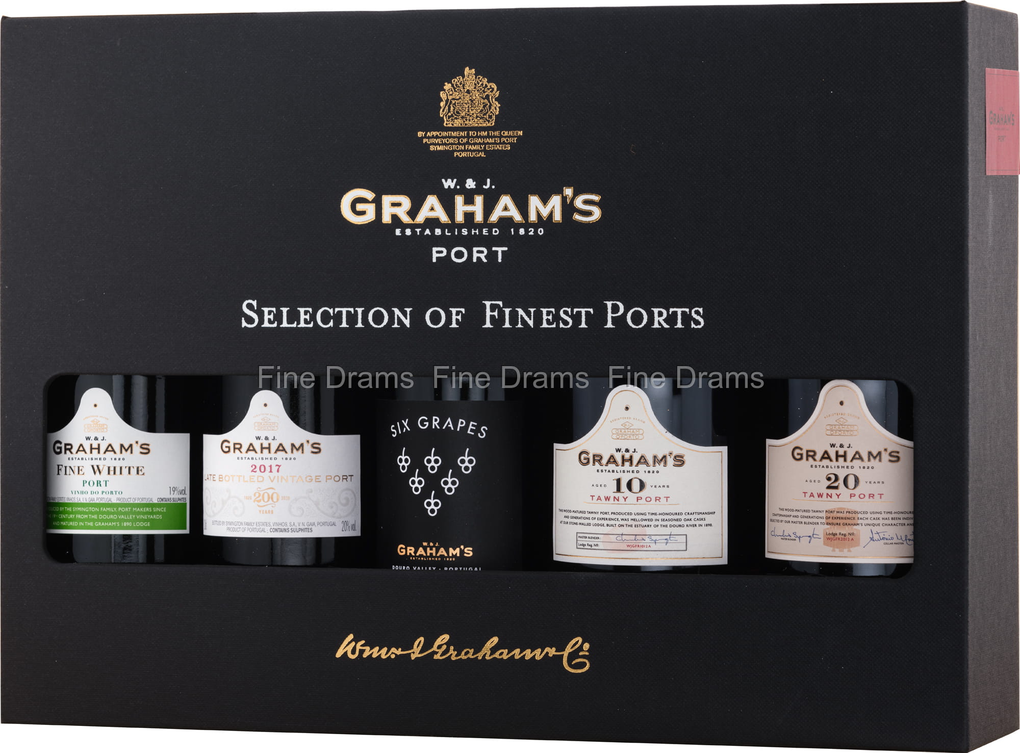 Graham's Port Selection Gift Pack - 5 X 20 cl