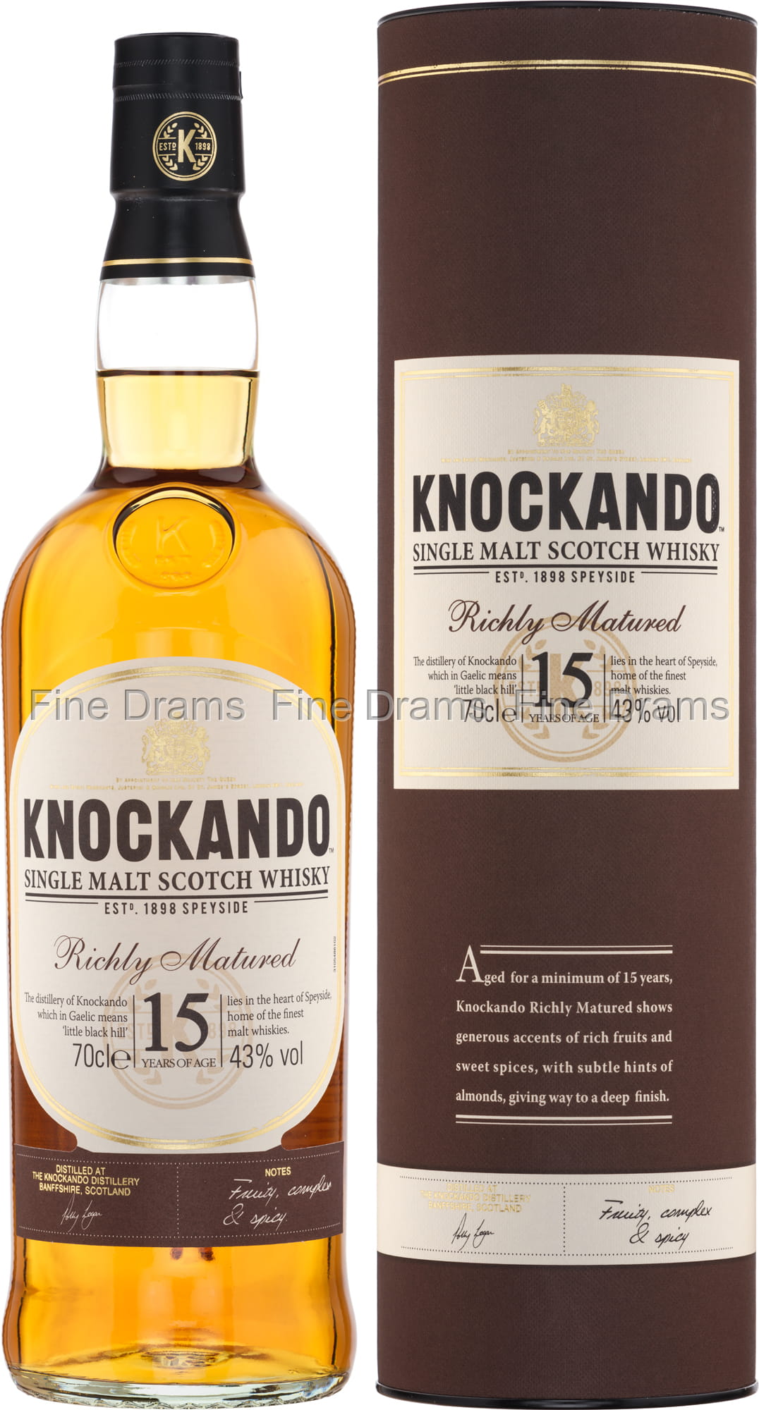 Knockando 15 Year Old Richly Matured Whisky