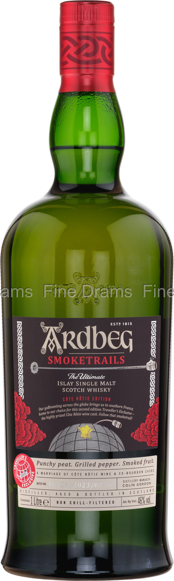 Ardbeg Smoketrails 空瓶 ardbeg-smoketrails-cotes-