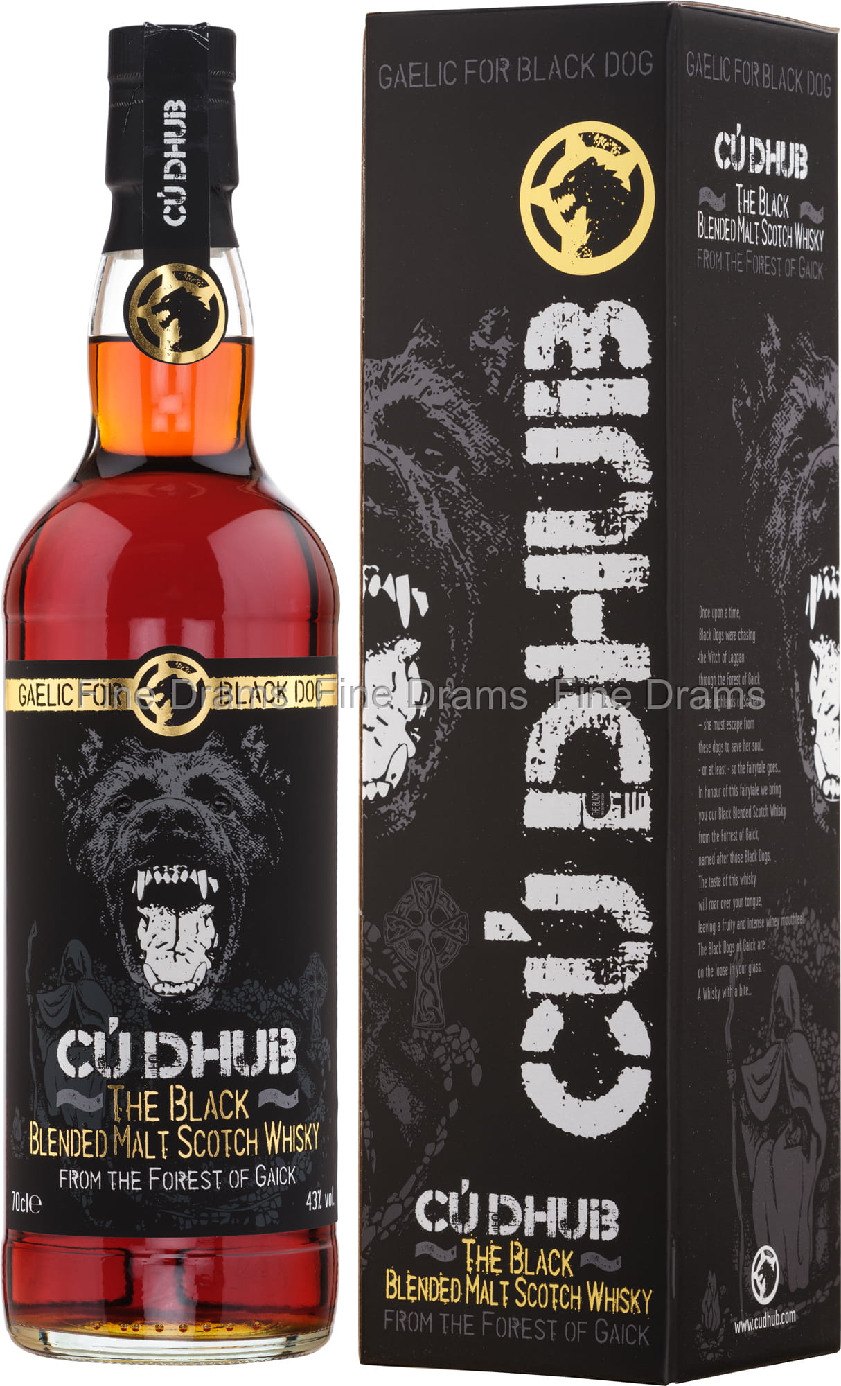 終売 クデュー ブラックウイスキー Cu Dhub 古酒 クデュー ブラック