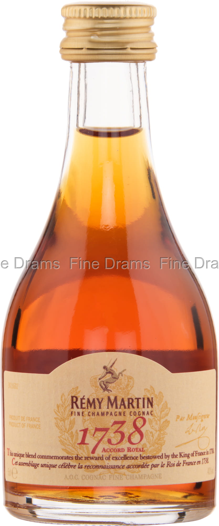 Rémy Martin 1738 Accord Royal Cognac Miniature