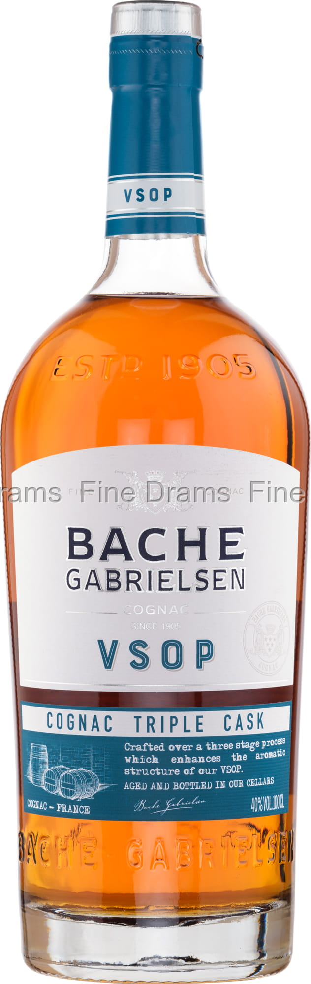 Bache-Gabrielsen VSOP Triple Cask Cognac (1 Liter)