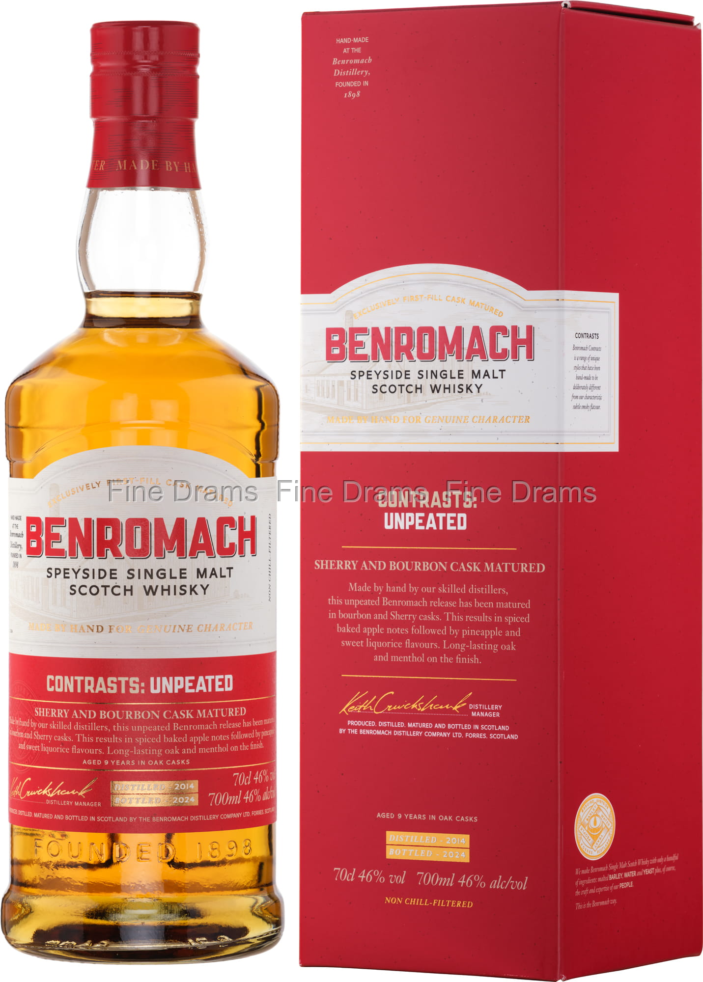 [限定商品] BENROMACH CONTRASTS 12年 スコッチウイスキー Press Release: Benromach Adds To Its Limited-Edition Contrasts
