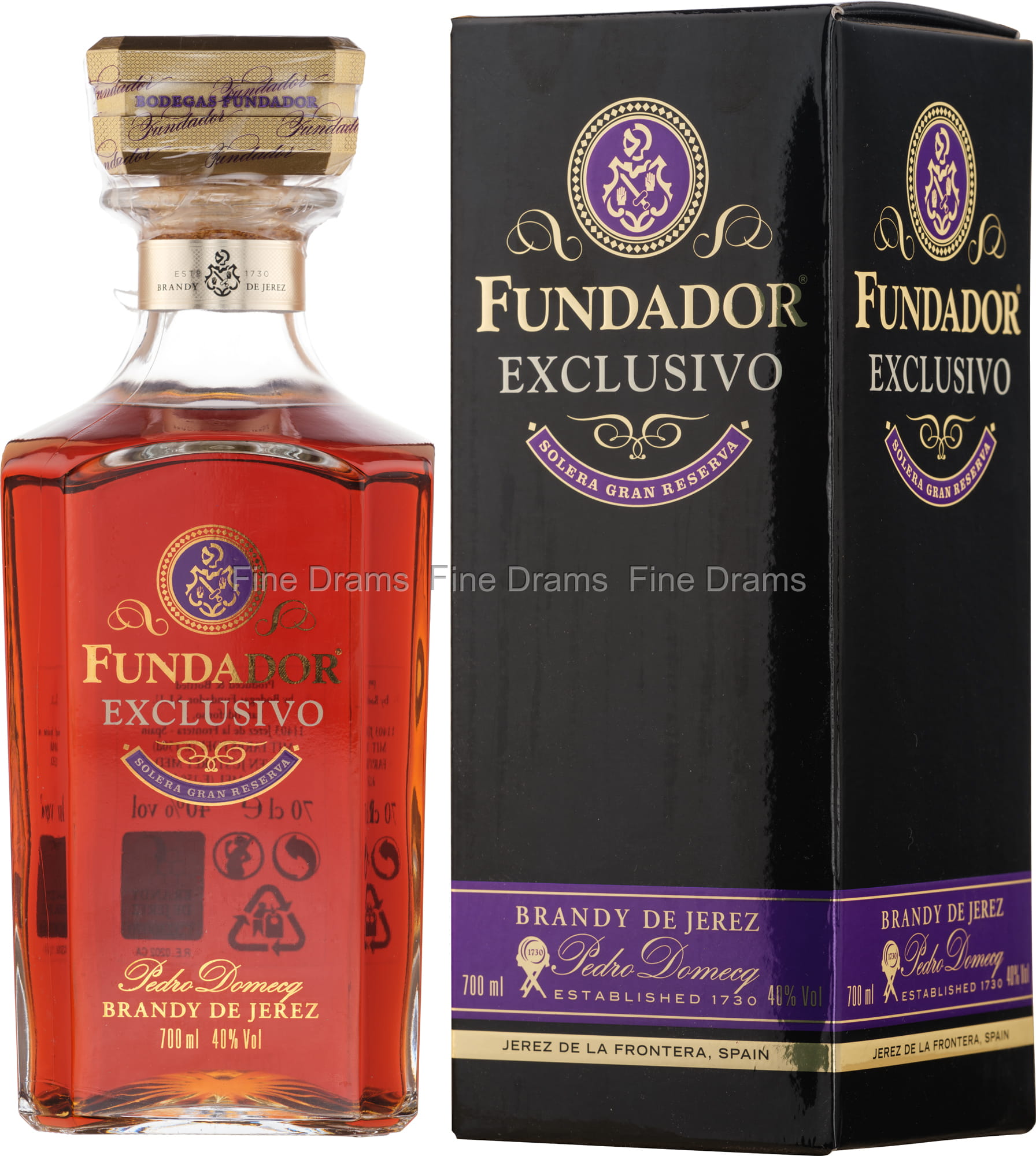 Fundador Exclusivo Solera Gran Reserva Brandy