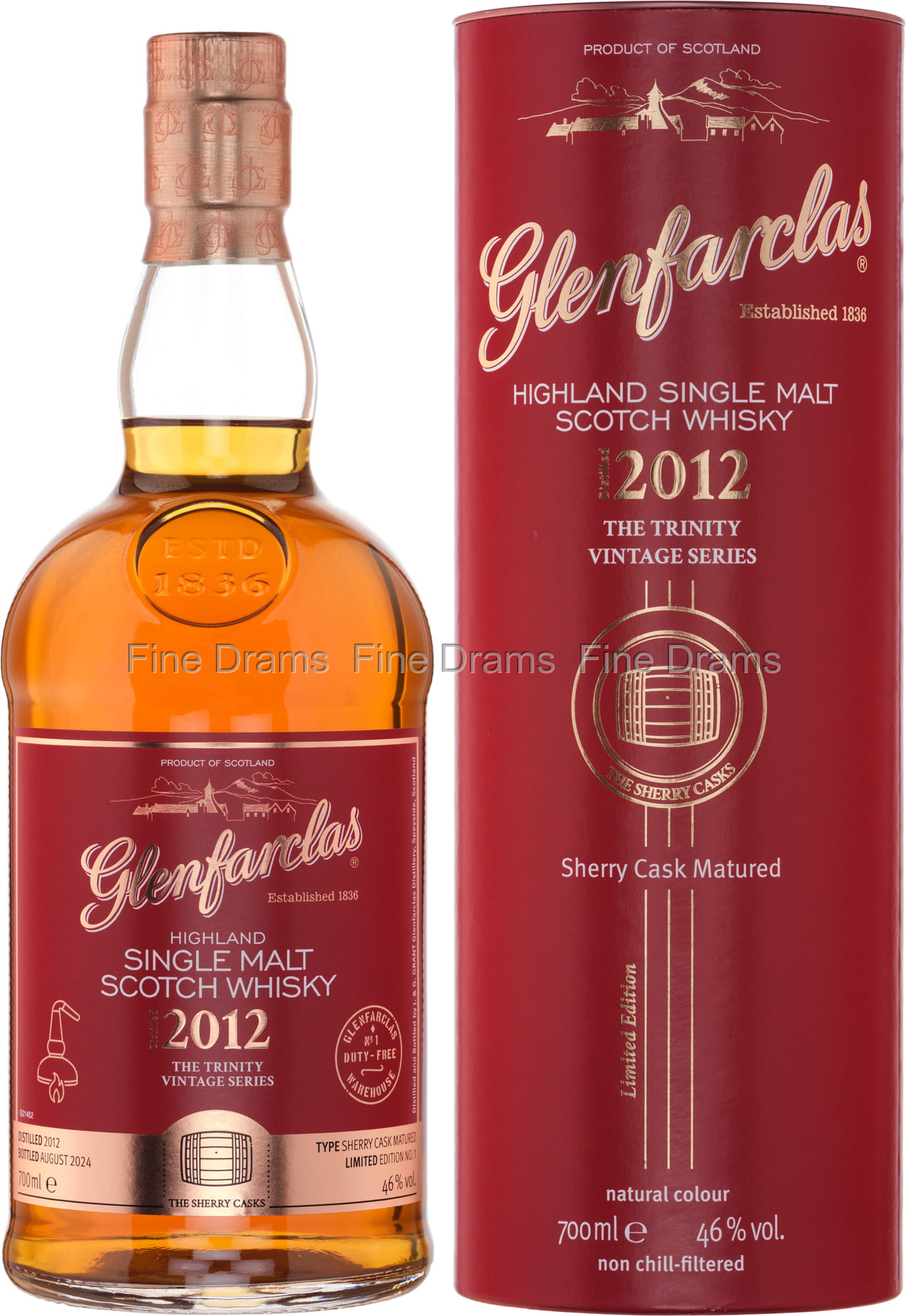 Glenfarclas Vintage 2012 Trinity Vintage Series (Bottled 2024)